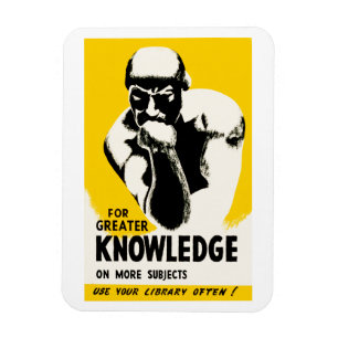 For Greater Knowledge Magnet