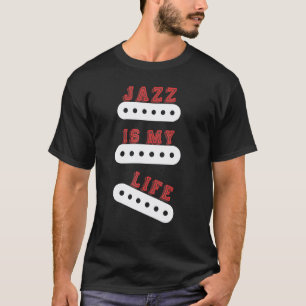 For Guitar Player Jazz Guitarist T-Shirt