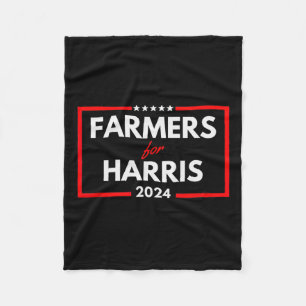 For Harris 2024 Presidential Election Vote Kamala Fleece Blanket