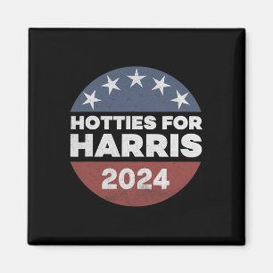 For Harris 24 Hotties For Harris 2024 Tee 1 Magnet