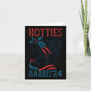 For Harris 24 Presidential Election Supporters Card