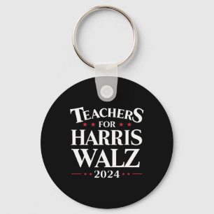 For Harris Walz 2024 Shirt Kamala Tim Waltz Key Ring