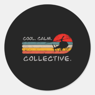 For Helicopter Pilots Classic Round Sticker