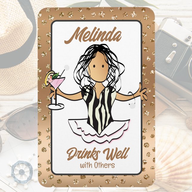 For Her Cruise Ship Girls Vacation Door  Magnet (Creator Uploaded)