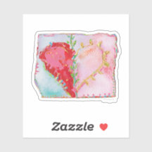 For Her Heart Sticker