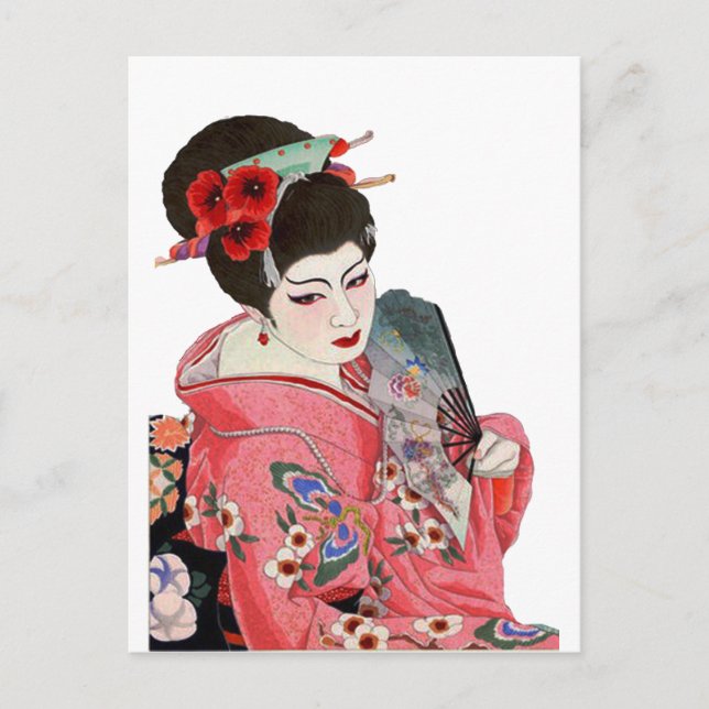 FOR HER MAJESTY POSTCARD (Front)