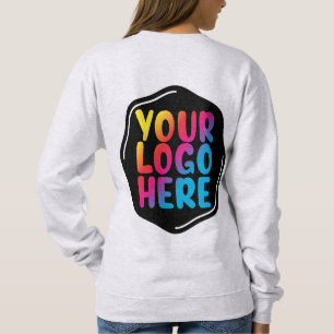For Her Mama New Mum Add Your Logo Here Customised Sweatshirt