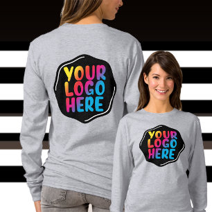 For Her Mama New Mum Add Your Logo Here Customised T-Shirt