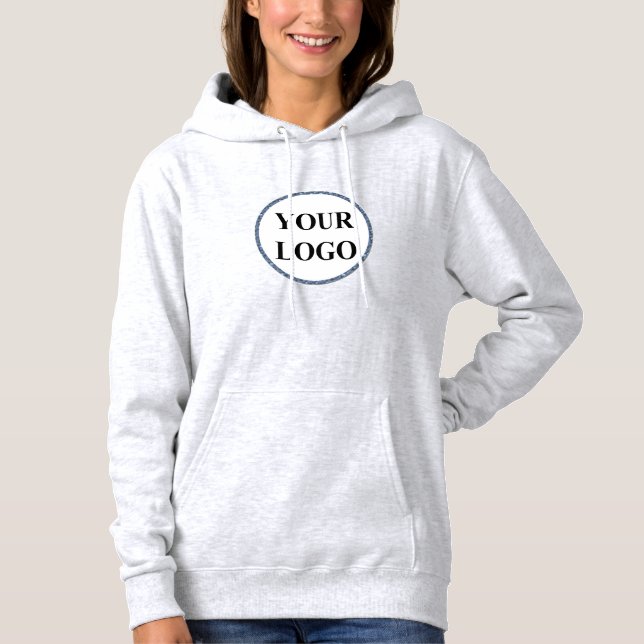 For Her Mama New Mum ADD YOUR LOGO HERE Hoodie (Front)