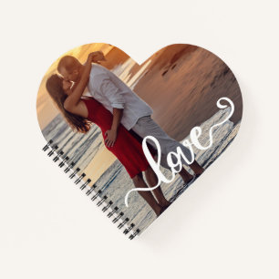 For Her or For Him Photo Valentines Notebook