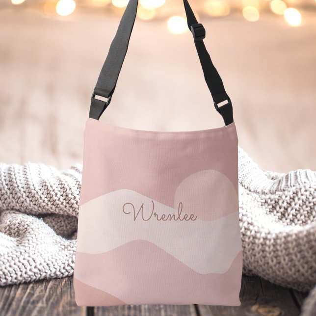 For Her Unique Modern Pretty Abstract Chic Design Crossbody Bag (Creator Uploaded)