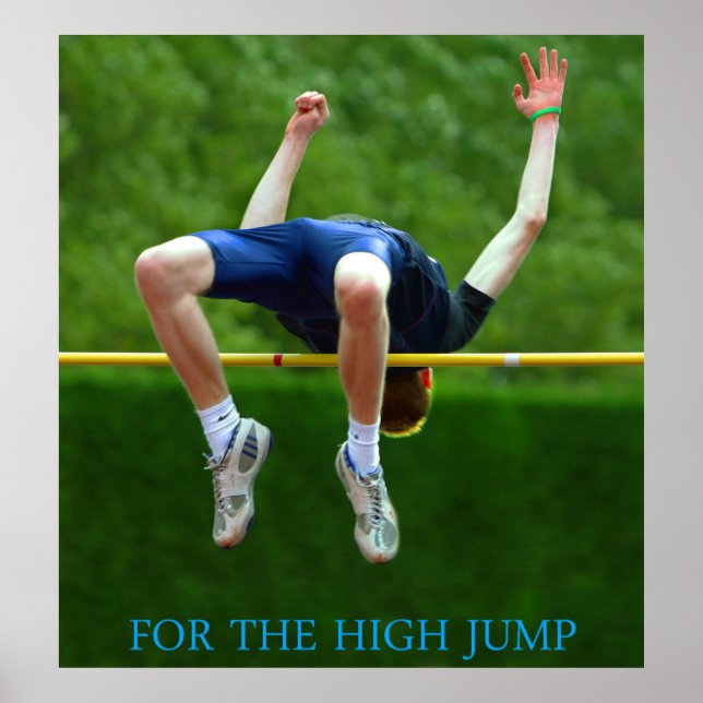 for high jump poster (Front)