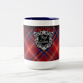 FOR HIM Blue Mug - Red Lichtie - Customisable -