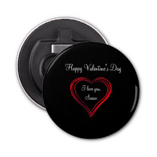 For Him, Husband, Boyfriend for Valentine's Day Bottle Opener