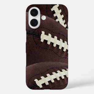 For Him Modern Graphic Football iPhone 16 Case