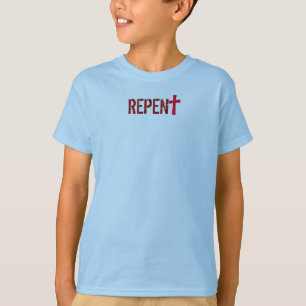 for HIM (youth): REPENT + Acts 3:19 T-Shirt