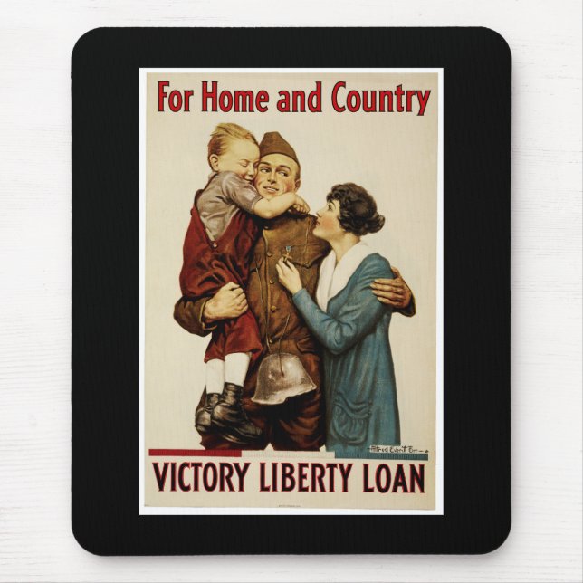 For Home and Country Mouse Pad (Front)