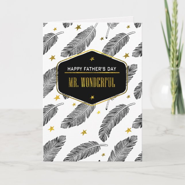 For Husband on Father's Day Customisable Cards (Front)