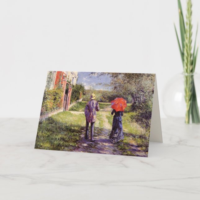 For Husband on Father's Day. Fine Art Card (Front)