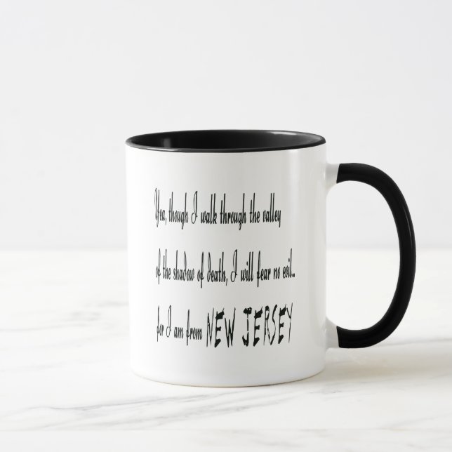 For I Am From New Jersey Mug I (Right)