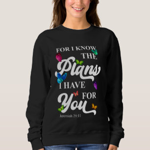 For I Know the Plans I Have for You Tee Bible Stud