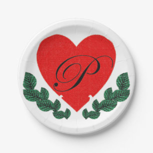 for initial paper plate