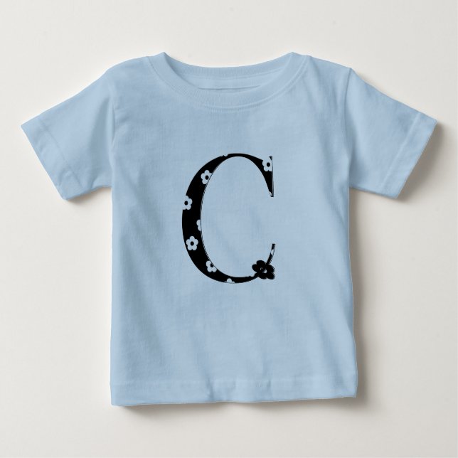 for initial template baby T-Shirt (Front)