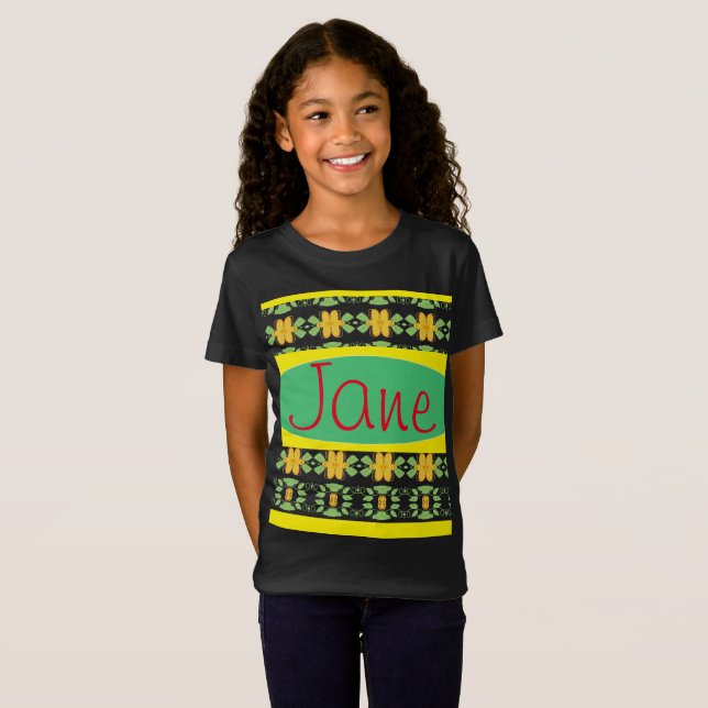 For Jane or You A Flowered Tee (Front Full)