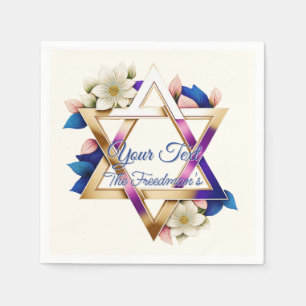 For Jewish Holidays Independence Bar Mitzvah Napkin