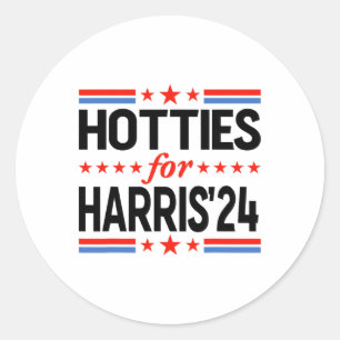 For Kamala Harris 2024 1  Classic Round Sticker
