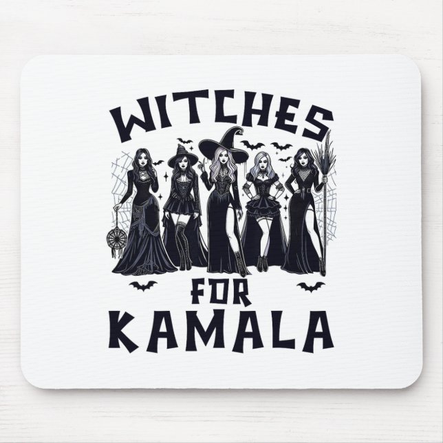 For Kamala Harris Election 2024 Halloween  Mouse Pad (Front)