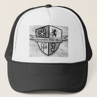 For King and Country Black and White Logo Trucker Hat