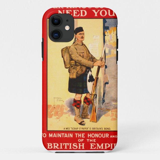 For King and County Case-Mate iPhone Case (Back)