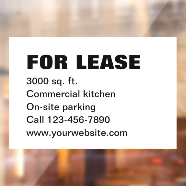 For Lease Black and White Property Management Text (Sheet 2)