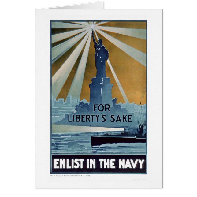 For Liberty's Sake, Enlist in the Navy (US02181A) (Front)