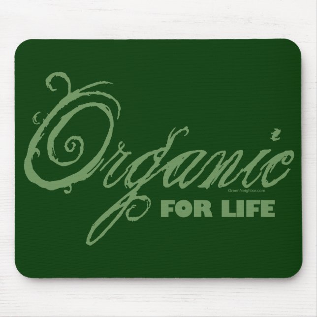 For Life, Organic Mouse Pad (Front)