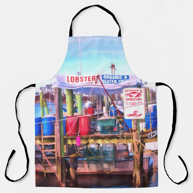 For Lobster Lovers Apron (Front)