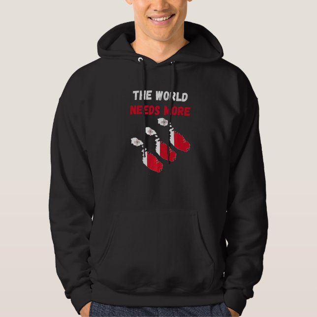 For Maltese People And Fans The World Needs More M Hoodie (Front)