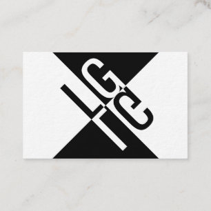 For men with claim and black ideas business card