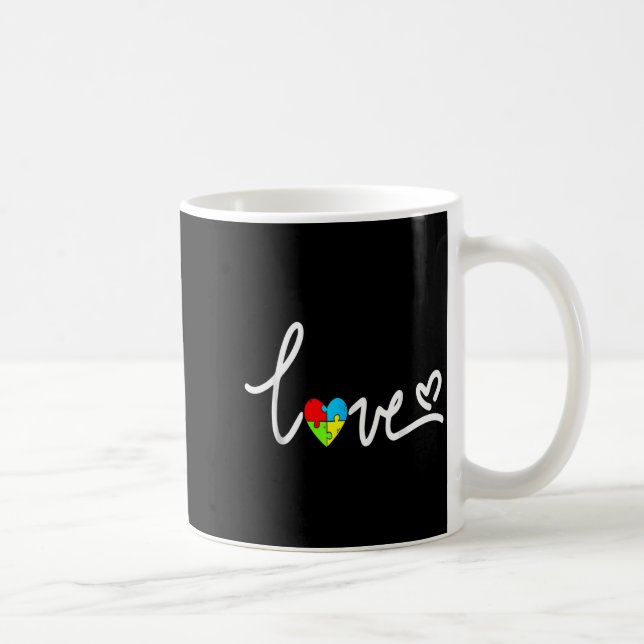 For Men Women Autism Awareness Tee Plus Size  Coffee Mug (Right)