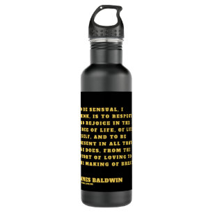 For Men Women James Baldwin Gift For Birthday 710 Ml Water Bottle