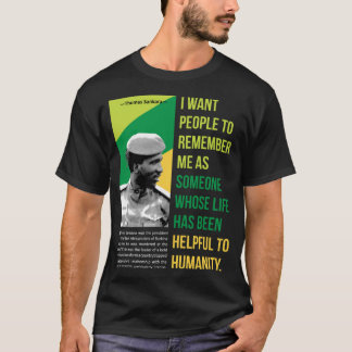 For Men Women Thomas Revolutionary Sankara Awesome T-Shirt