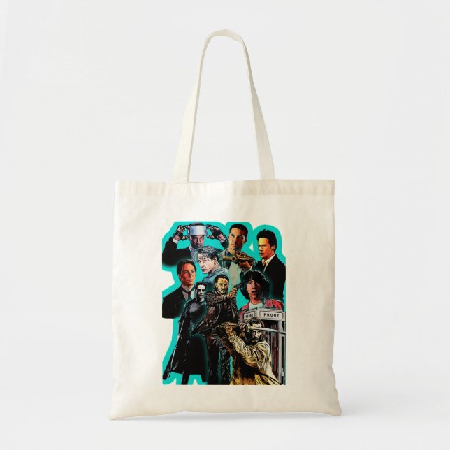 For Mens Womens Keanu Art Reeves Gifts For Birthda Tote Bag (Front)