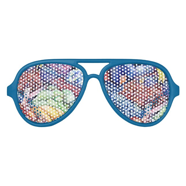 For Mental Consumption Only Aviator Sunglasses (Front)