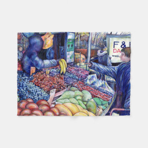 For Mental Consumption Only Fleece Blanket