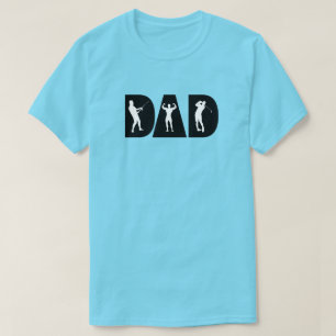 For Mighty Dads Who Like to Fish and Golf Light T-Shirt