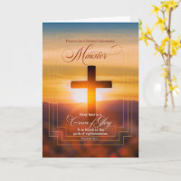 for Minister Blessings Christian Cross Retirment