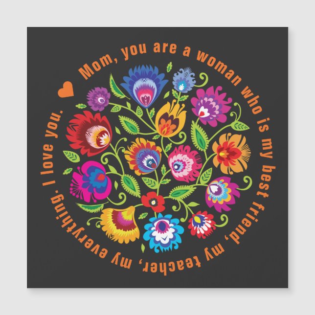 For Mother Polish folklore composition  (Front)