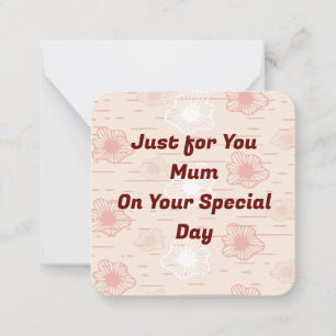 For Mum Card