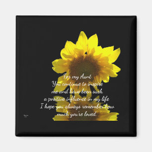 For My Aunt - Magnet